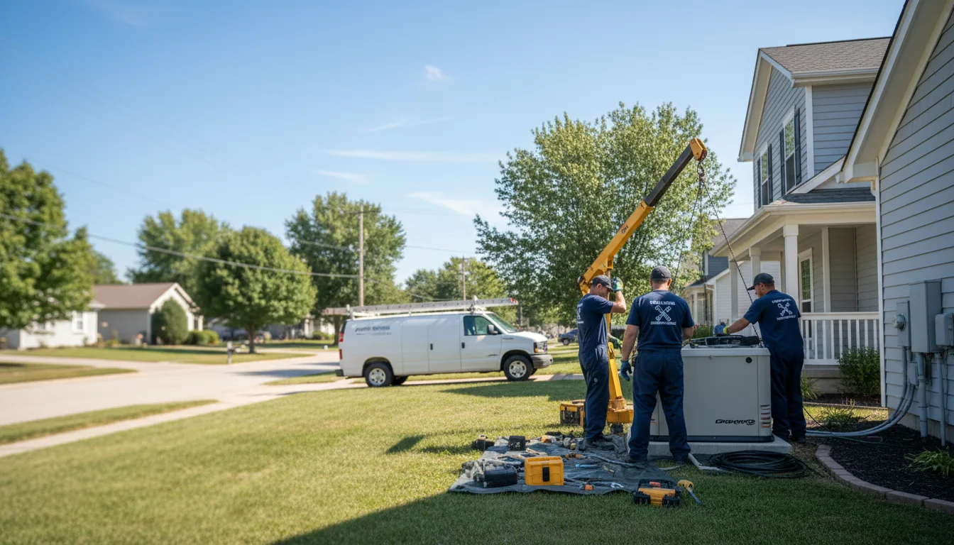 Generator Installation in Alhambra, IL near me
